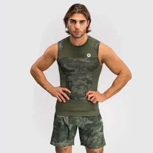 G-Fit Air Men’s Sleeveless Rashguard – Army Camo