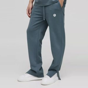 Relaxed Edizione Heavyweight Pintuck Split Hem Joggers